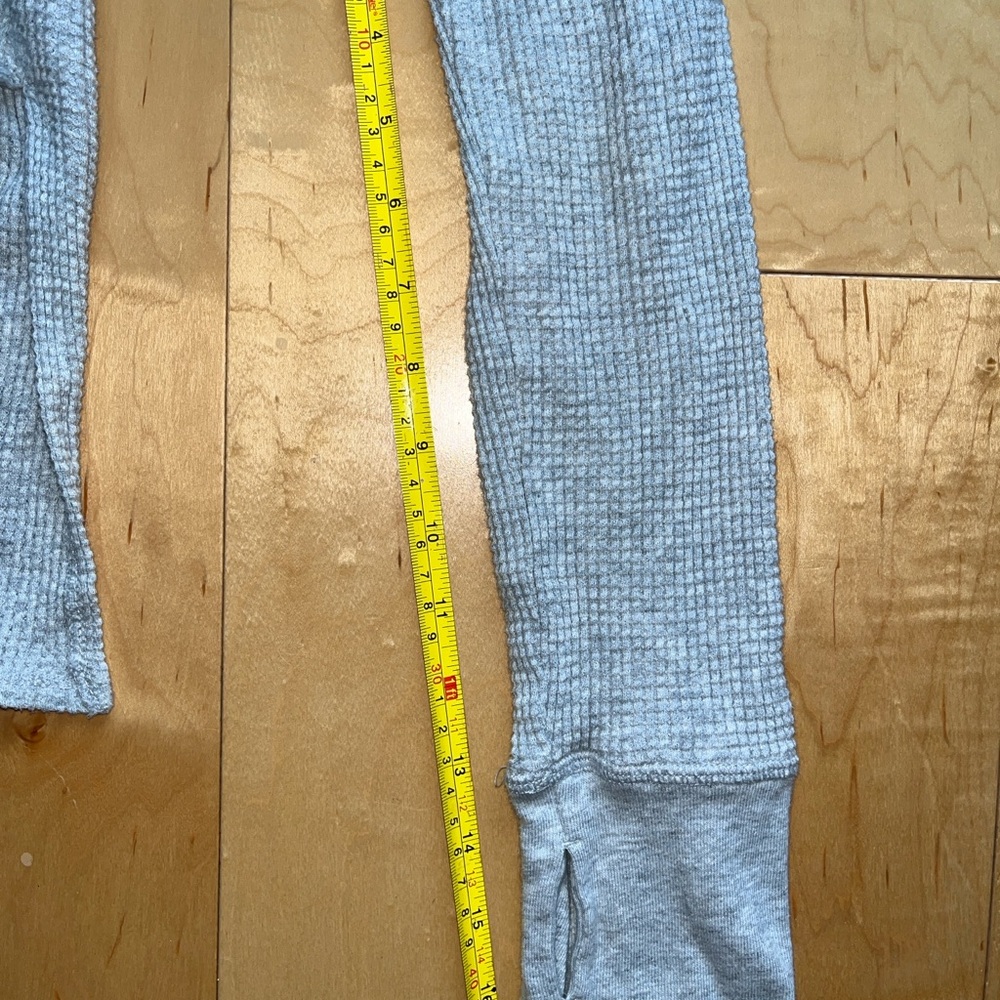 Offline Gray Long Sleeve Henley Top - Picture 3 of 7